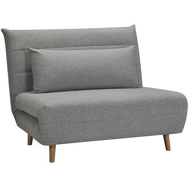 Диван Signal Spike Velvet раскладной серый/бук, SPIKEVSZBU