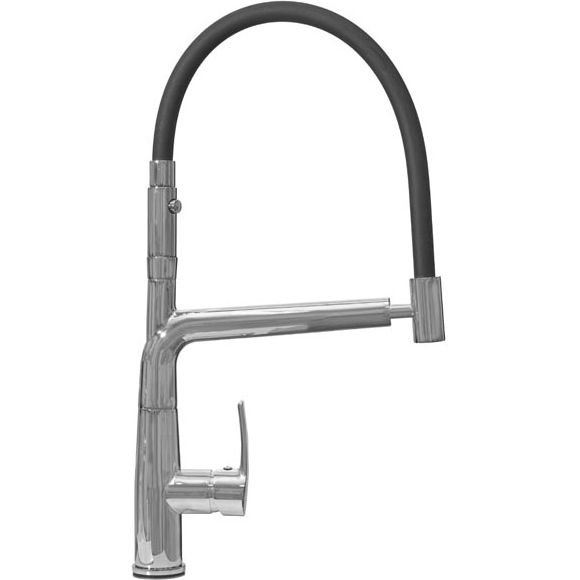 Смеситель для кухни с поворотным и дополнительным гибким изливами Ahti Kemi, KM803021