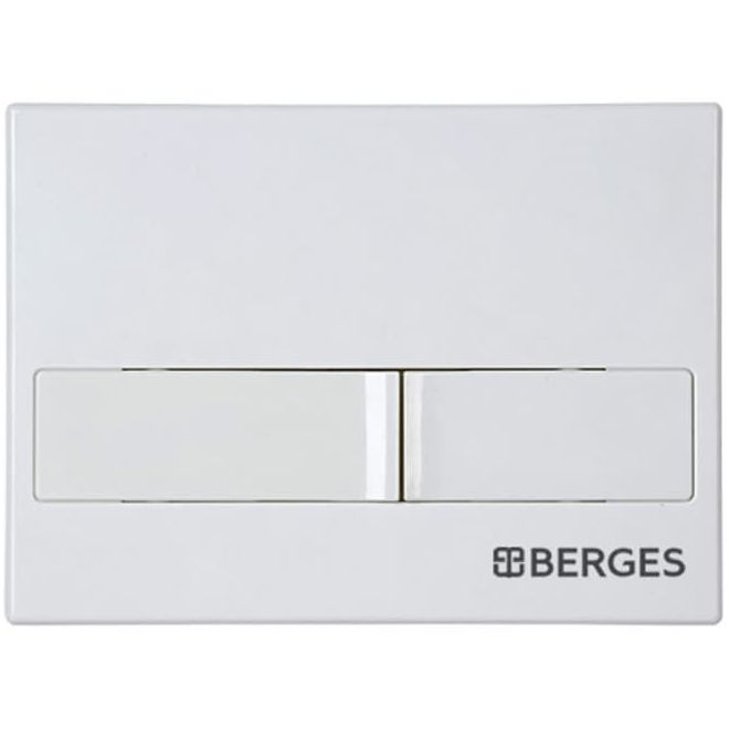 Комплект Berges Novum, кнопка L1 белая, унитаз Puma Rimless, сиденье Toma Slim, 043271