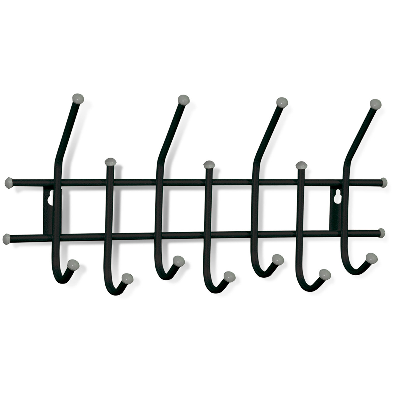 Вешалка Sheffilton Стандарт 2/7 черный/серый, 165177