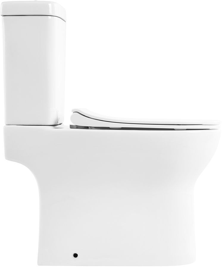 Чаша унитаза безободкового Belbagno Steam, BB130CPR