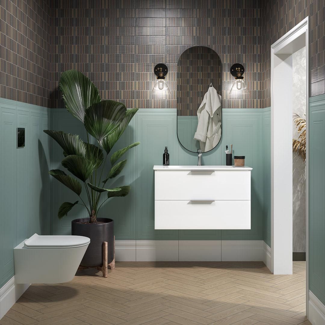 Раковина Kerama Marazzi Piano 85, PI.wb.85