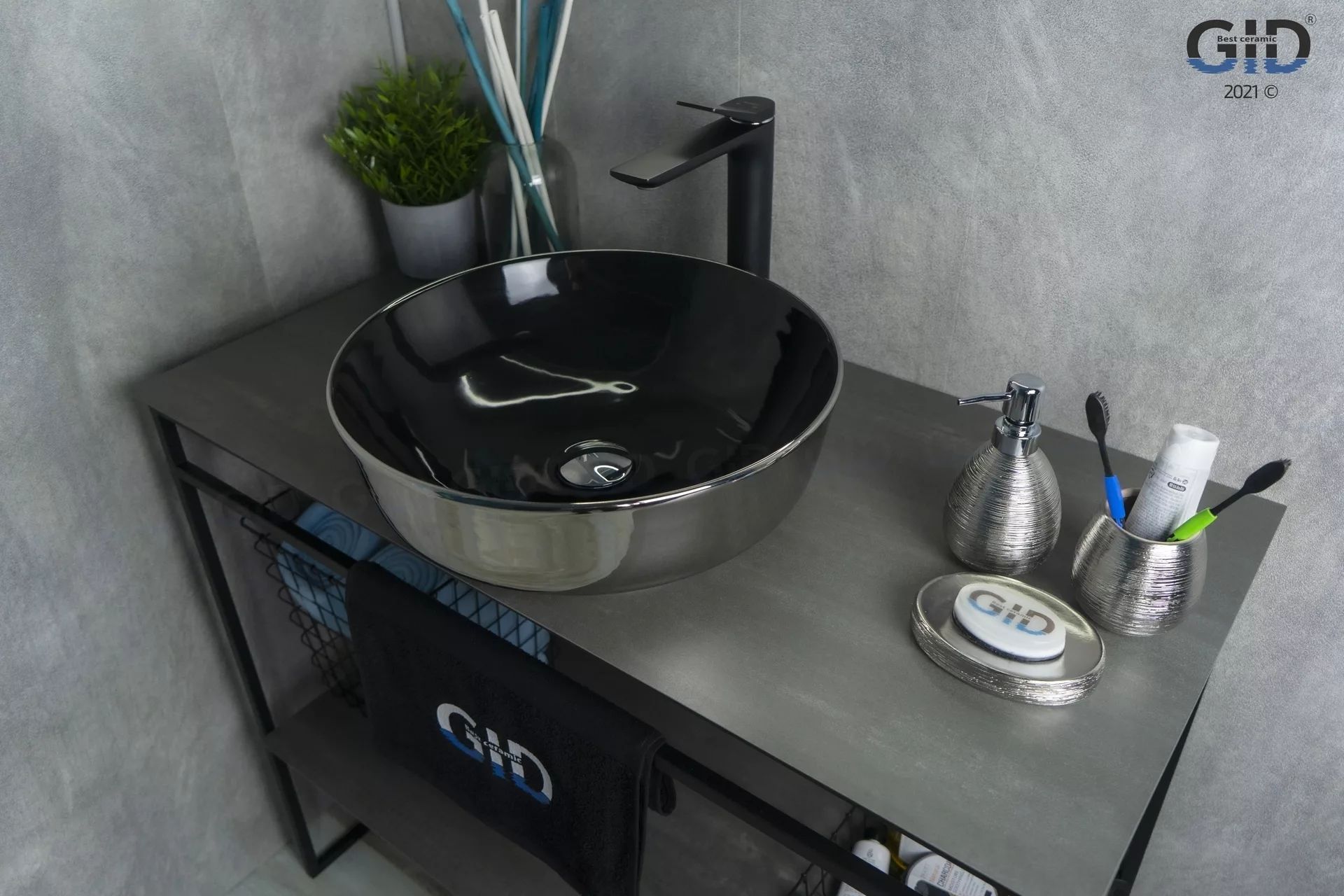 Умывальник Gid NC411 41.5x41.5, 52213