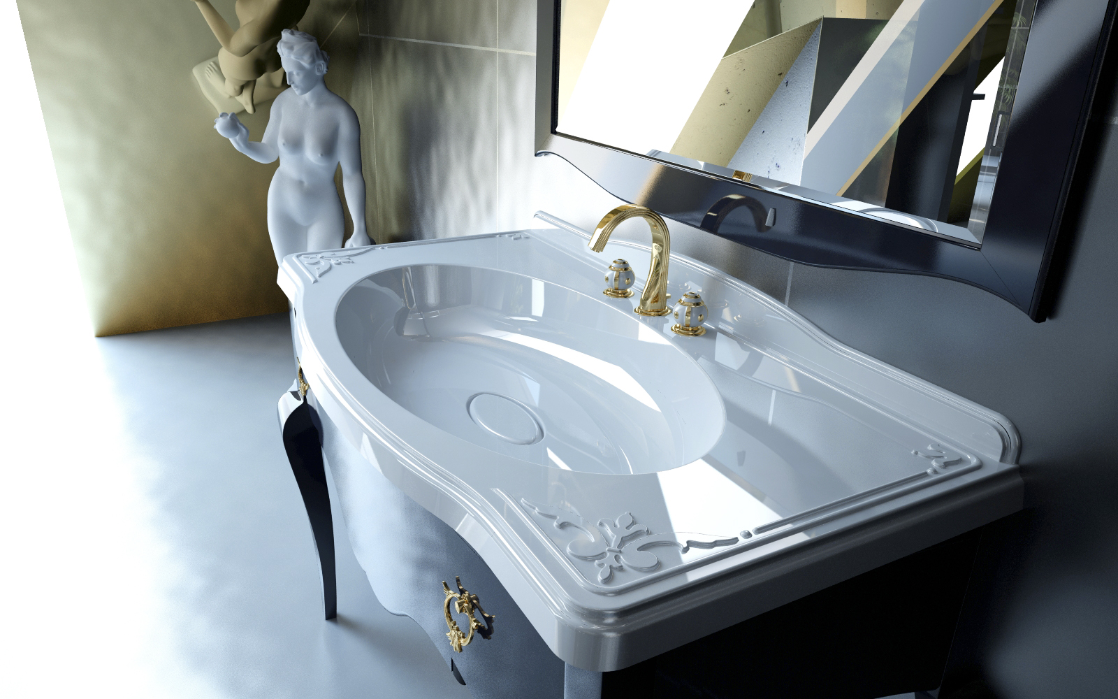 Раковина Andrea Gracia 1000, 100x48