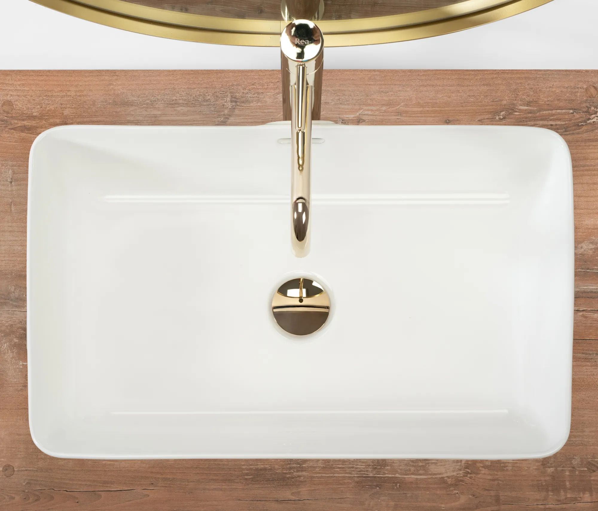 Умывальник Rea Berta 56x35.5, REA-U5055