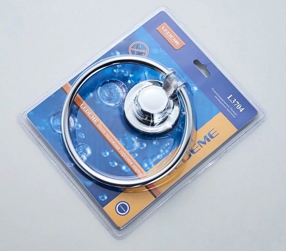 Кольцо для полотенца на присоске Ledeme L3704