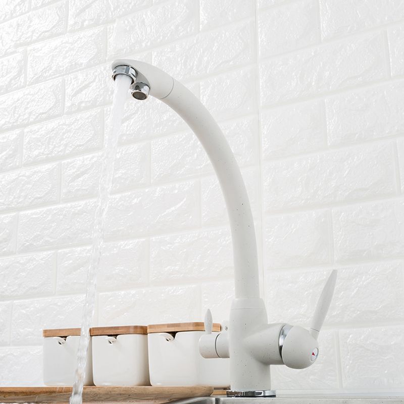 Смеситель для кухни на две воды Frap F4399-8