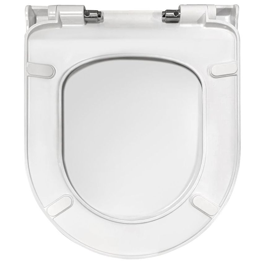 Комплект Berges Novum, кнопка L3 хром глянец, унитаз Ego XL Rimless, сиденье Toma Slim, 043203