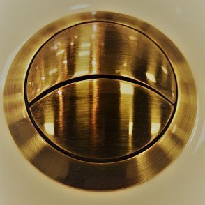 Кнопка арматуры бачка Belbagno Boheme золото, CZR-BTN-G