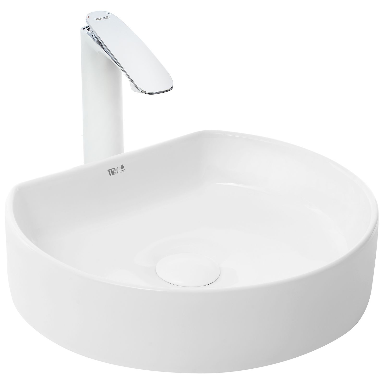 Раковина накладная WeltWasser ELBACH 3041 40x35