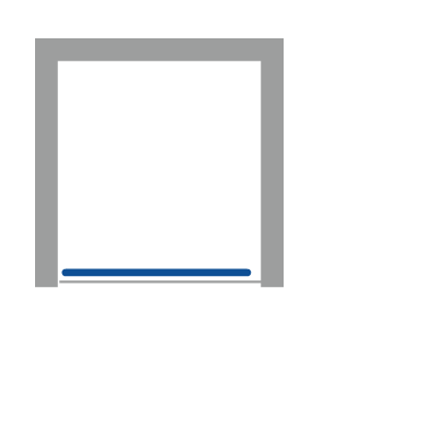 Двери для ниши распашные Deante Flex