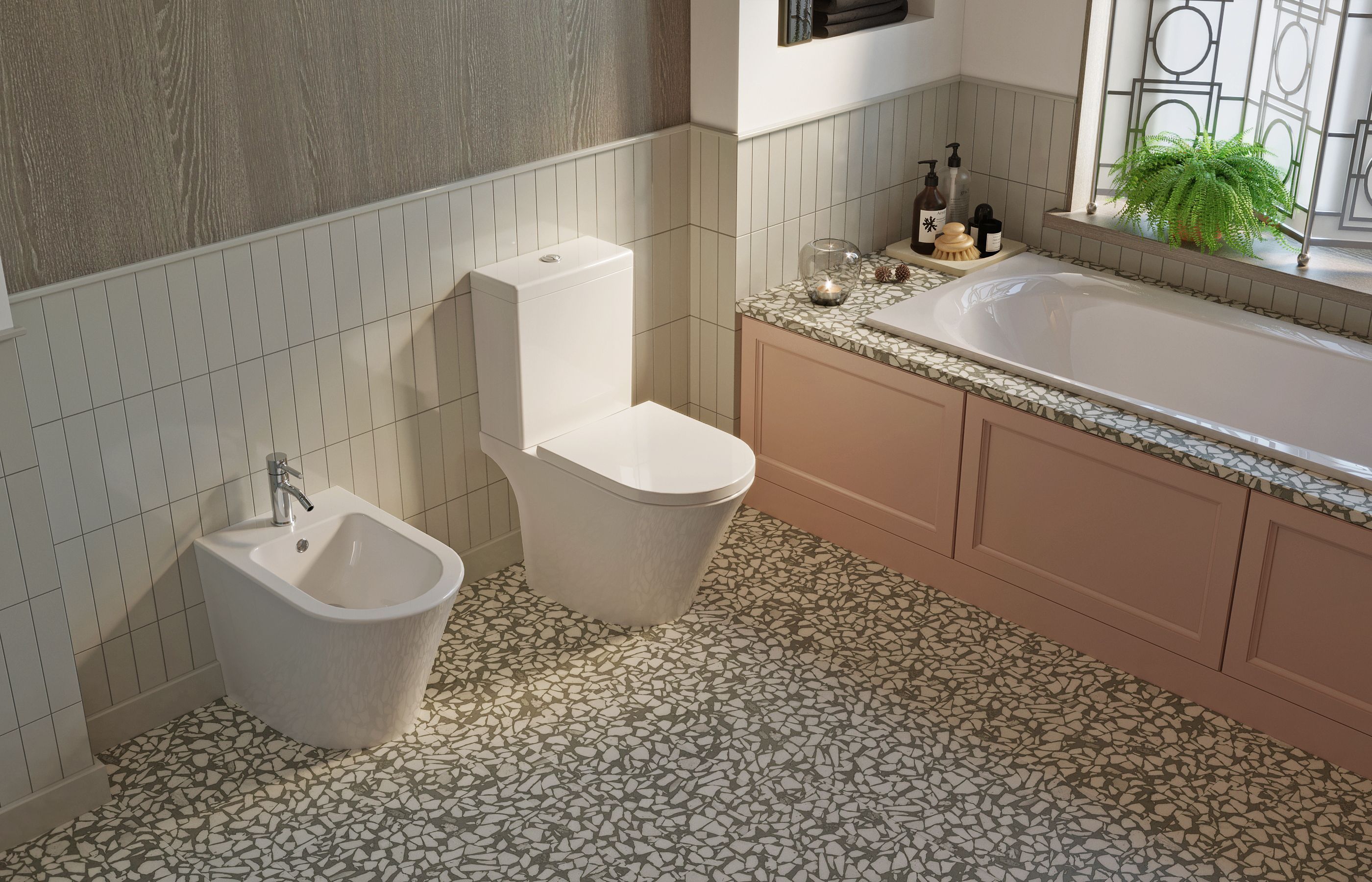 Напольный унитаз Lavinia Boho Biore Rimless, 33040010