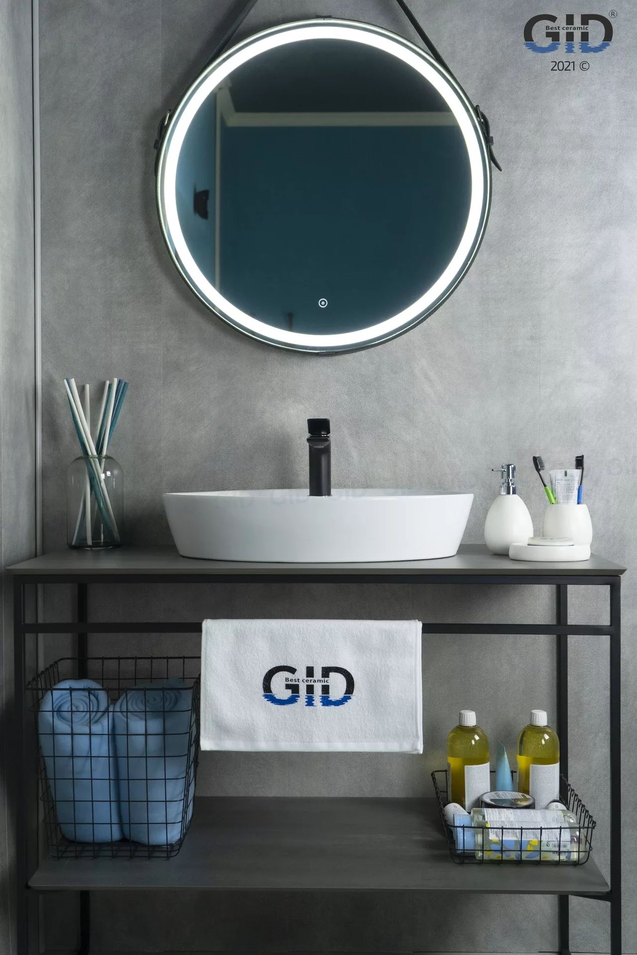 Умывальник Gid N9436 55x40, 51150