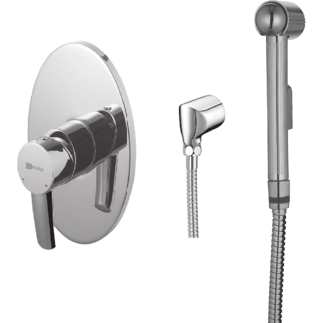 Смеситель с гигиеническим душем встраиваемый Lemark Atlantiss, LM3219C