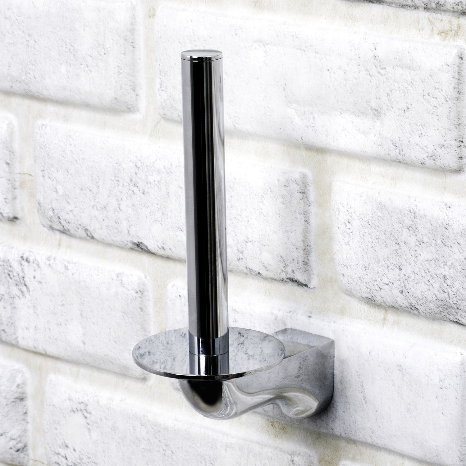 Держатель туалетной бумаги вертикальный WasserKRAFT Kammel, K-8397