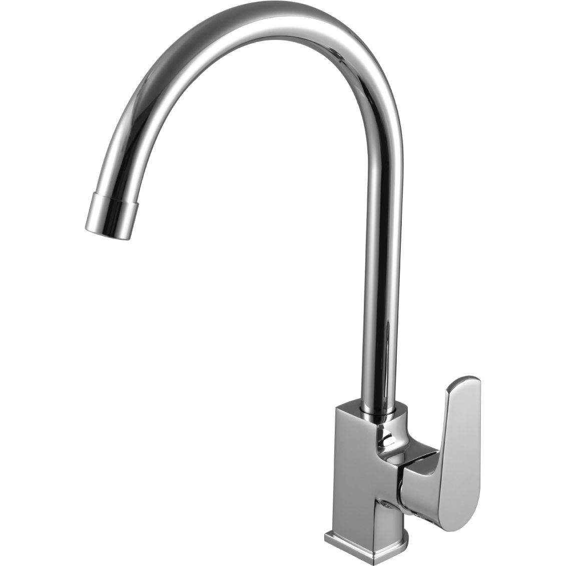 Смеситель для кухни с высоким поворотным изливом Lemark Plus Factor, LM1605C