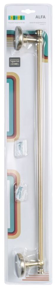 Полотенцедержатель трубчатый Grampus Alfa, GR-9501