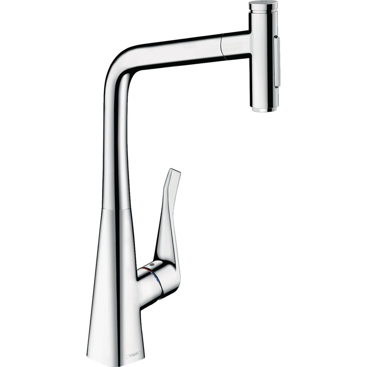 Кухонный смеситель Hansgrohe Metris Select M71-320 с душем sBox, 73816000