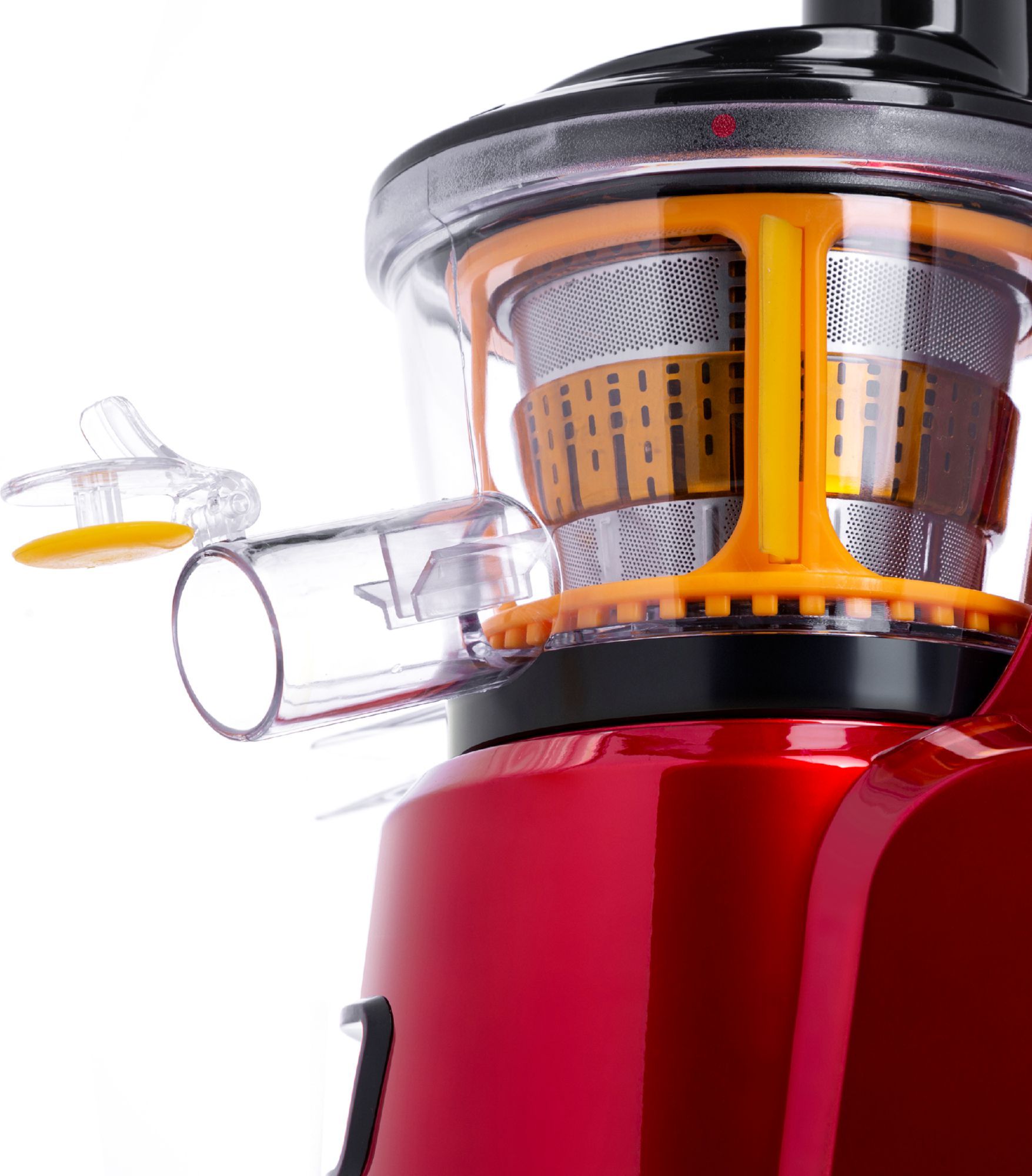 Соковыжималка шнековая Maunfeld вишневый MF-931CH