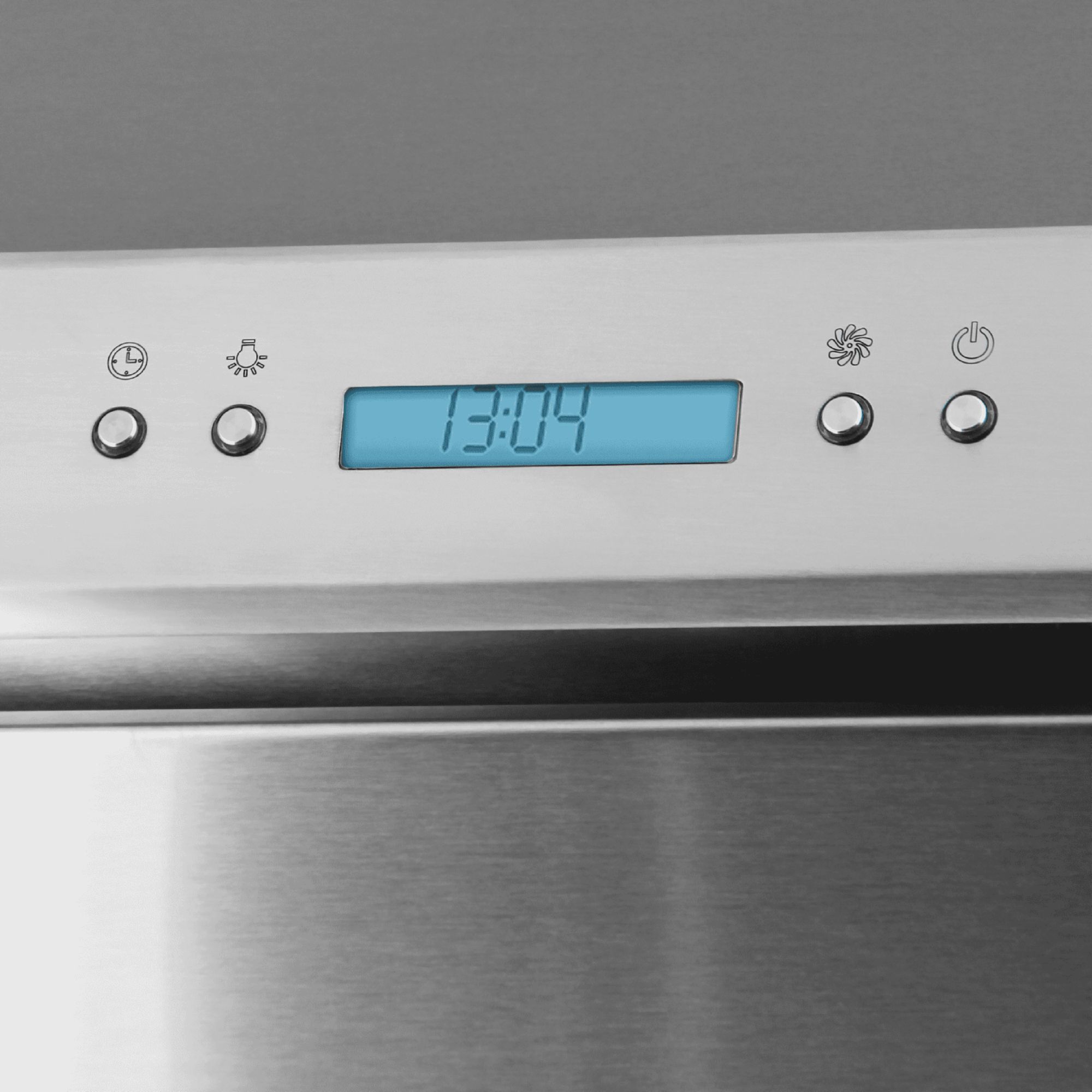 Кухонная вытяжка Maunfeld Gloria 60 нержавеющая сталь/черное стекло, GLORIA 60 INOX GLASS B