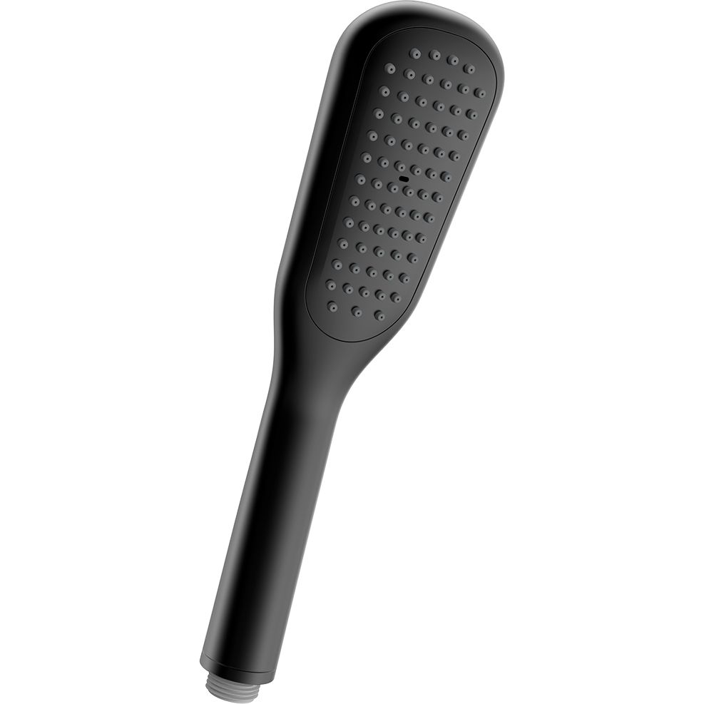 Лейка душевая квадратная 1-функциональная 68х273 мм Lemark, LM0411BL