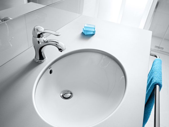 Умывальник встраиваемый снизу Roca Berna 56x42, A327871001