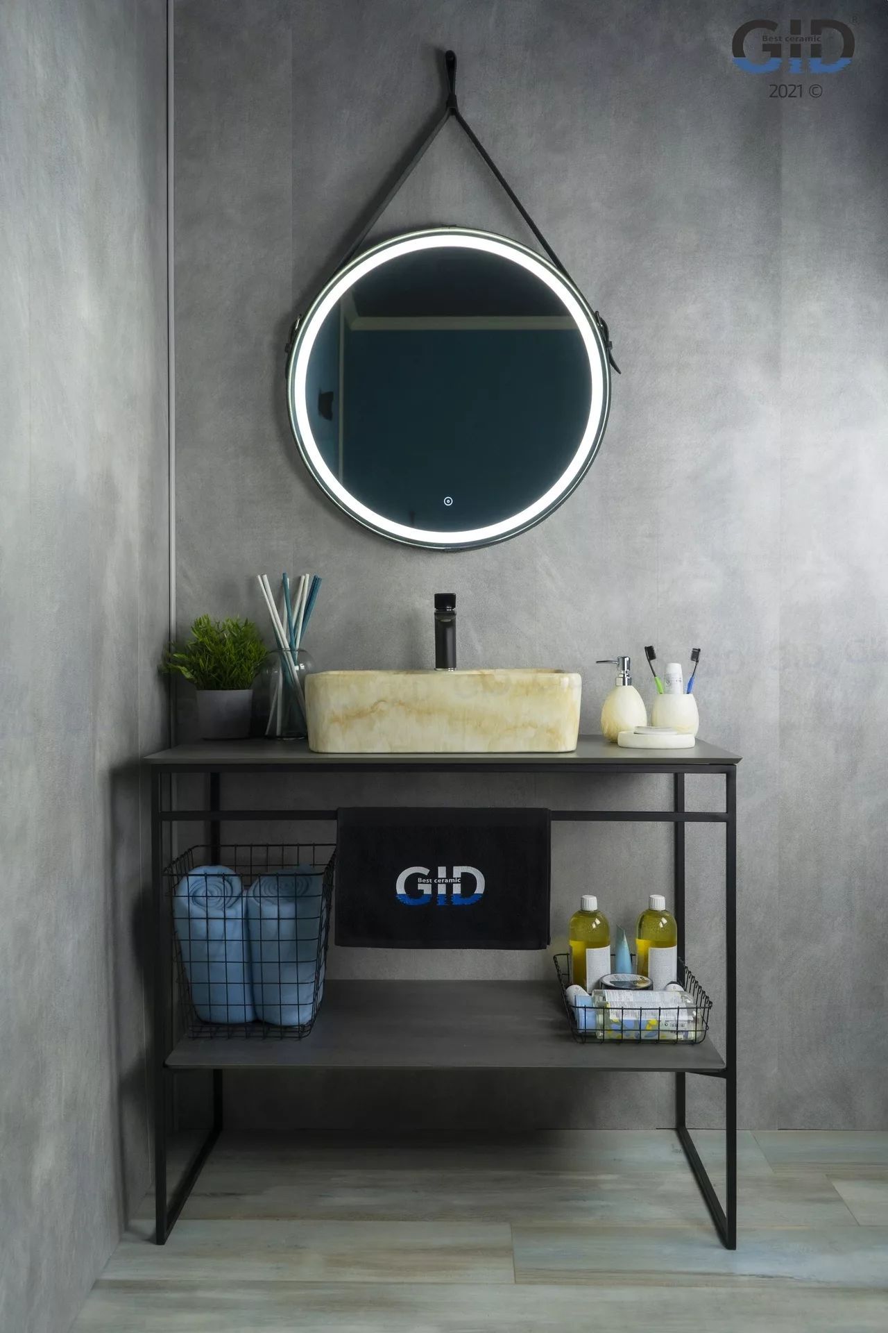 Умывальник Gid MNC606 48x37, 54461