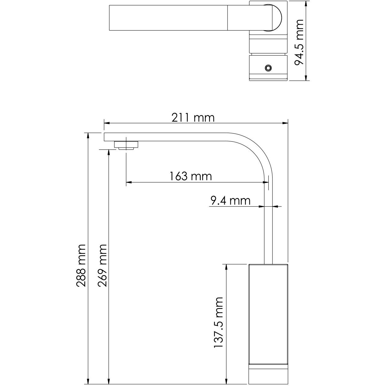 Смеситель для кухни WasserKRAFT Abens, 2007