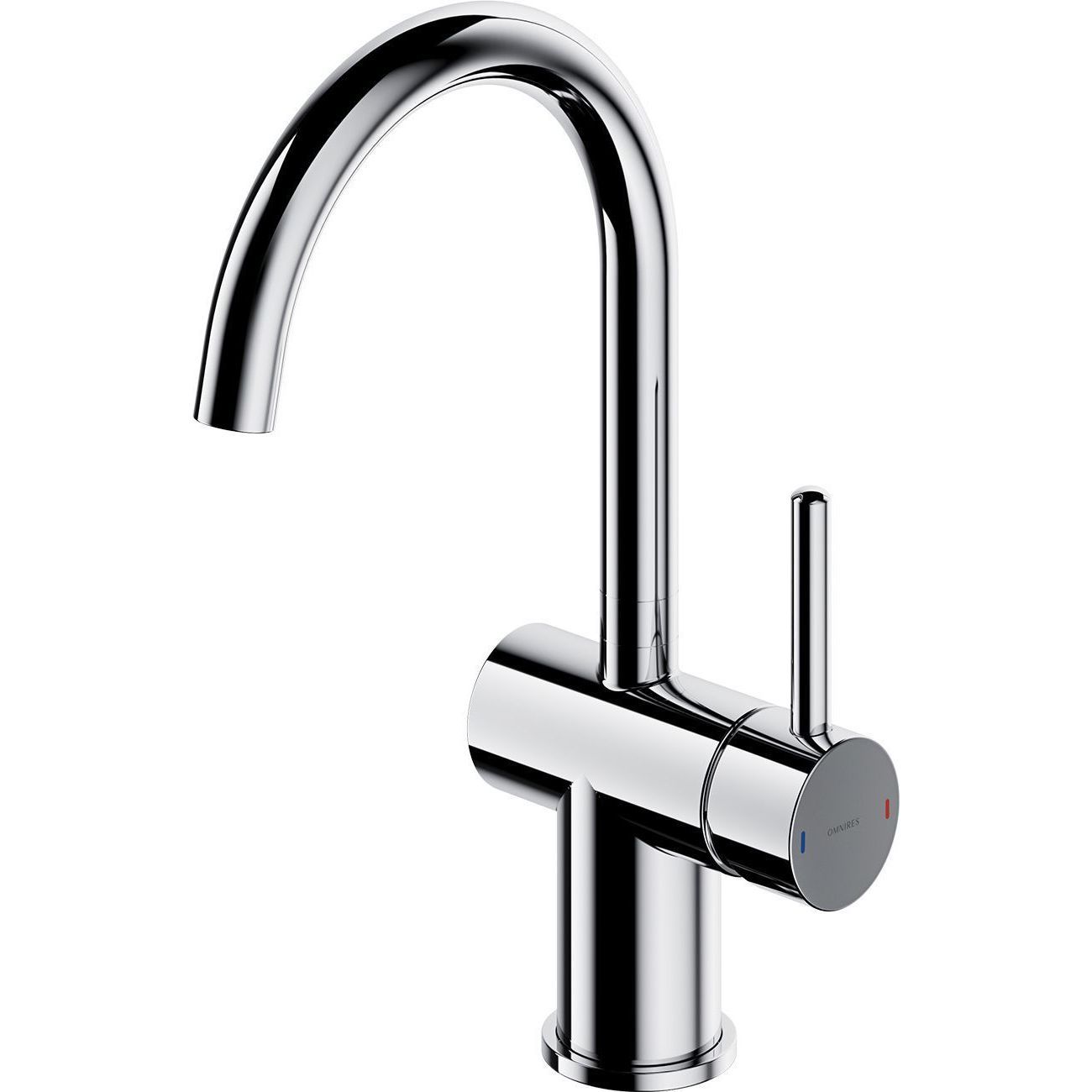 Смеситель для умывальника поворотный излив Omnires Y, Y1219CR