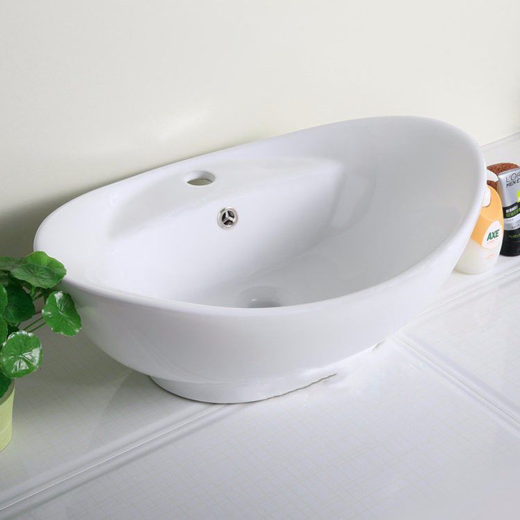 Раковина для ванной Ceramalux 59x39, 9018