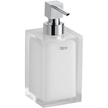 Дозатор для мыла белый Roca Ice, A816861009