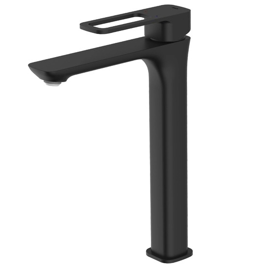 Смеситель для умывальника, черный, Iddis Slide, SLIBL01i01