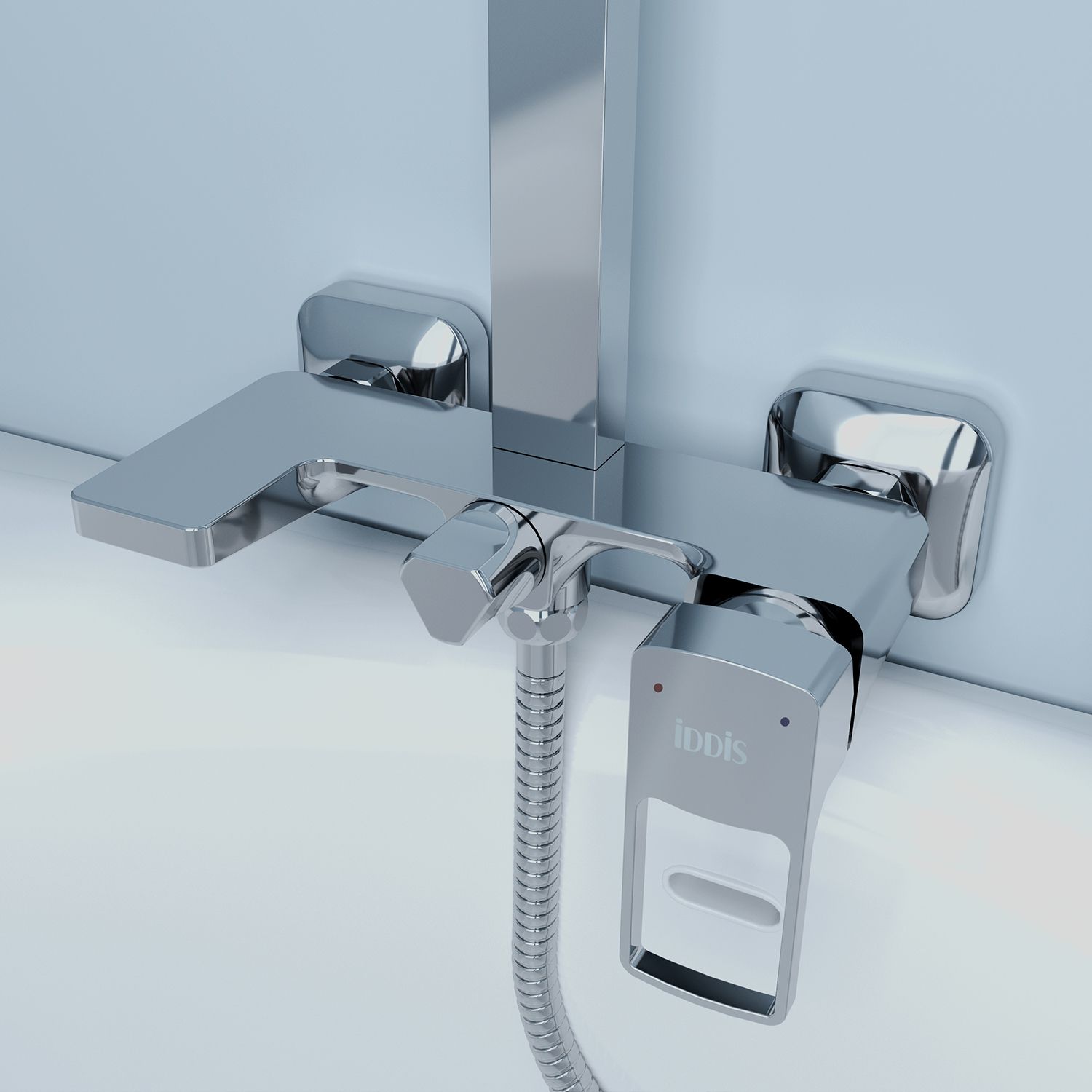 Смеситель с верхним душем, Iddis Bild, BILSB1Fi06