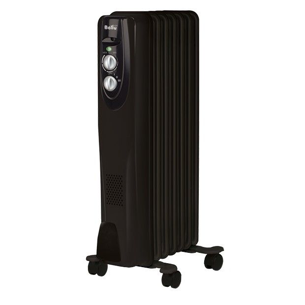 Масляный радиатор Ballu BOH/CL-07BRN Black