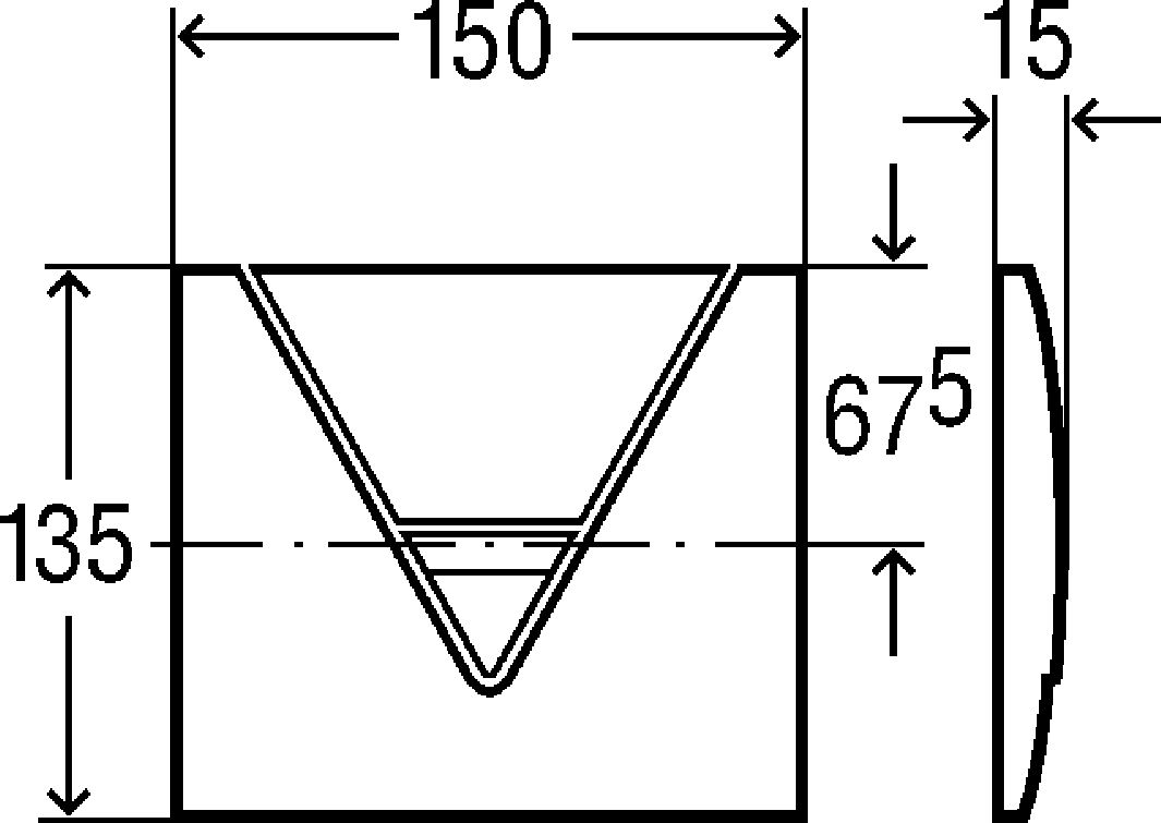 Сенсорная смывная клавиша Viega Visign for Life 1, 476441
