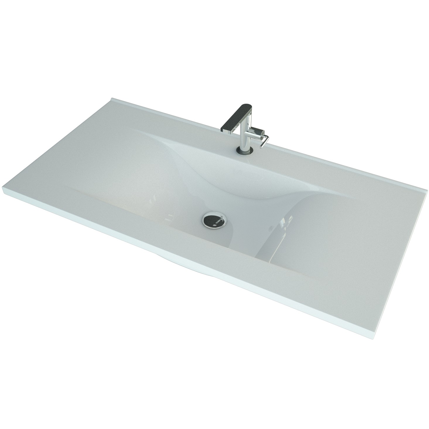 Раковина Andrea SV 1000, 100x46