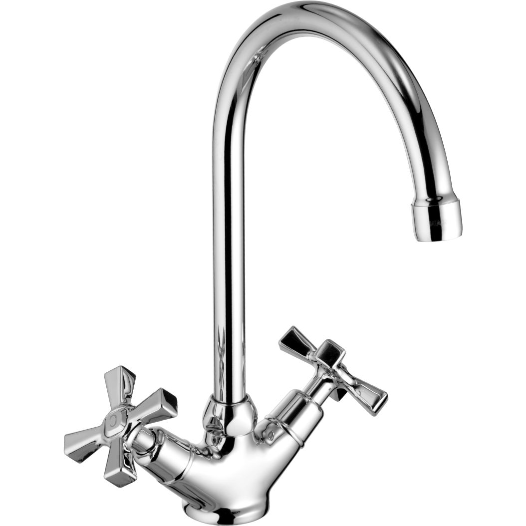 Смеситель для кухни с поворотным изливом 315мм Lemark Benefit, LM2505C