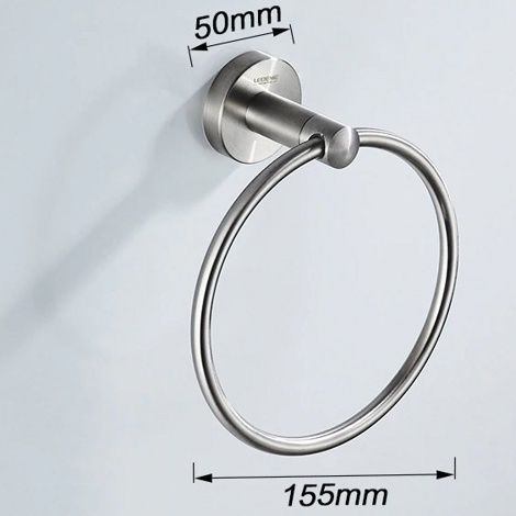Полотенцедержатель кольцо (сатин) Ledeme L71704