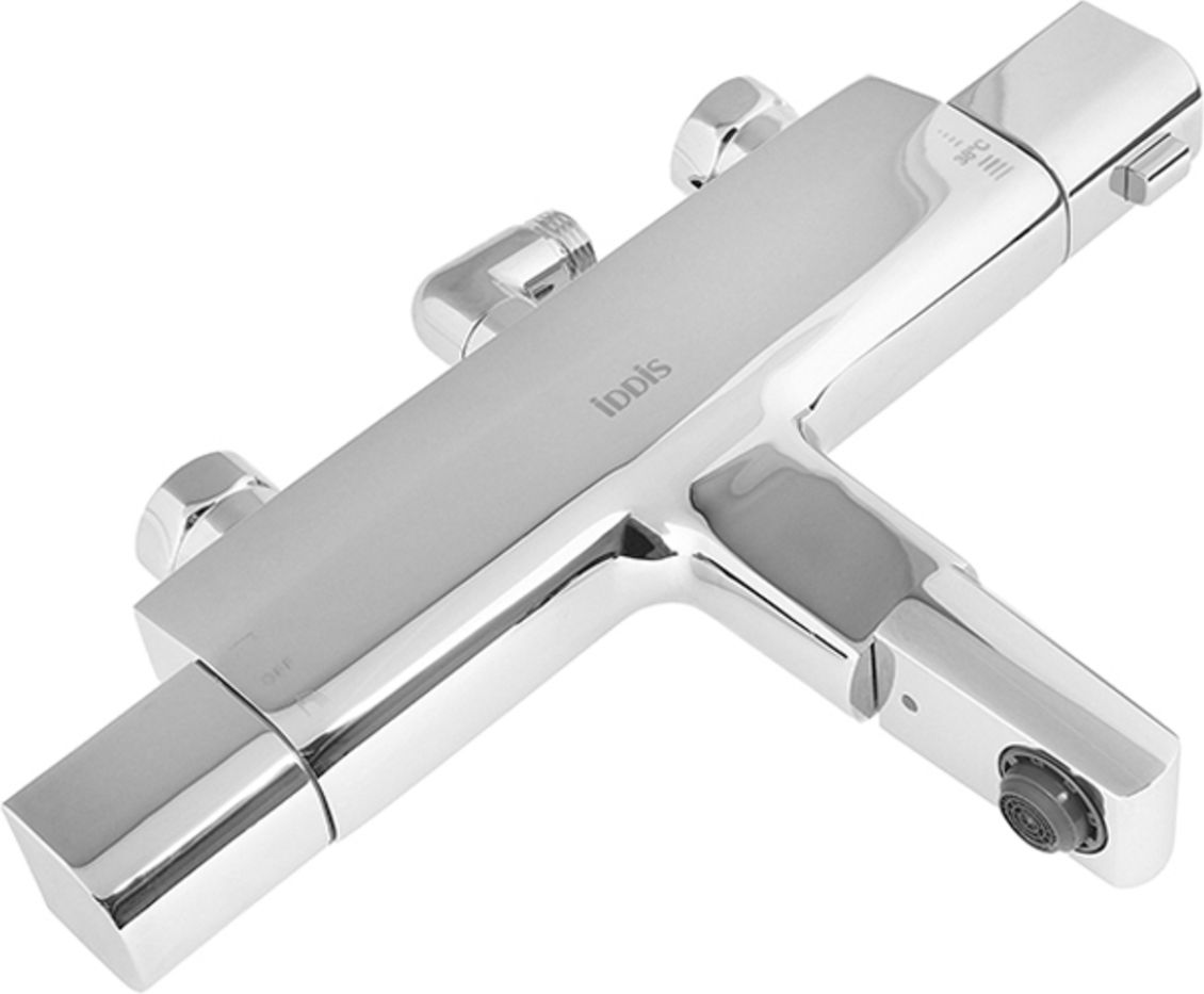 Универсальный смеситель для ванны с термостатом, Iddis Uniterm, UNISB02i74WA