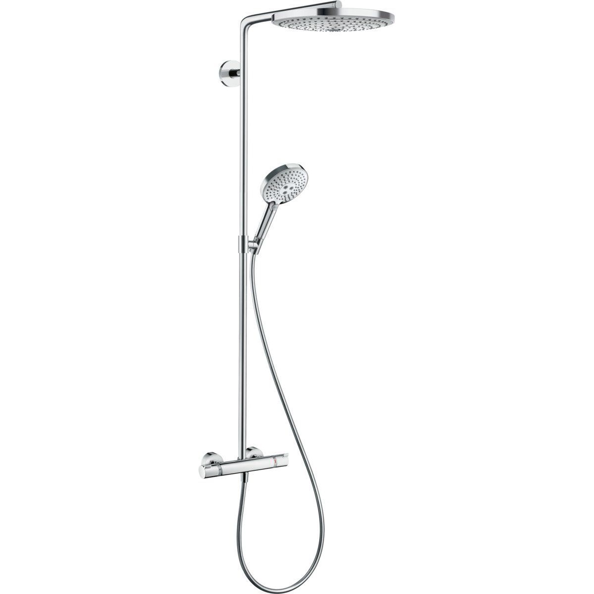Душевая стойка с термостатом Hansgrohe Raindance Select Showerpipe S300 2jet, 27133000
