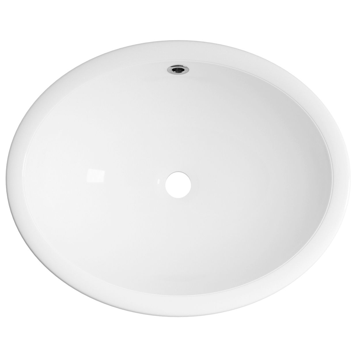 Встраиваемая снизу раковина Wellsee Petrichor 48x38, 151701000