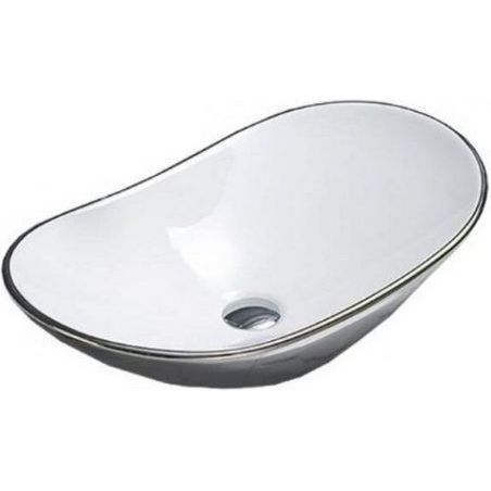 Раковина для ванной Ceramalux 61.5x36, 7811АSW