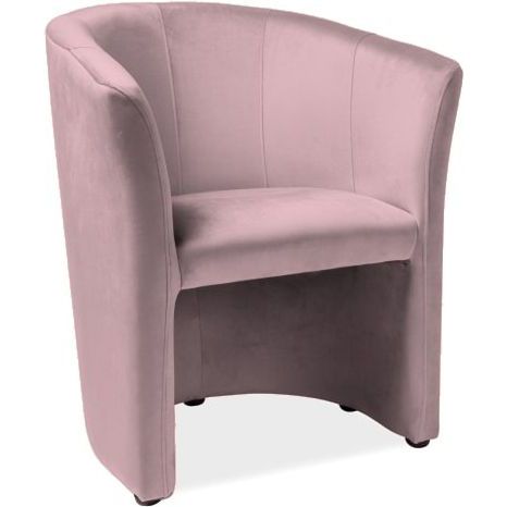 Кресло Signal TM-1 Velvet Bluvel 52 античный розовый, TM1V52