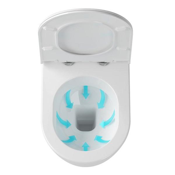 Унитаз подвесной Ravak WC Uni Chrome, X01516