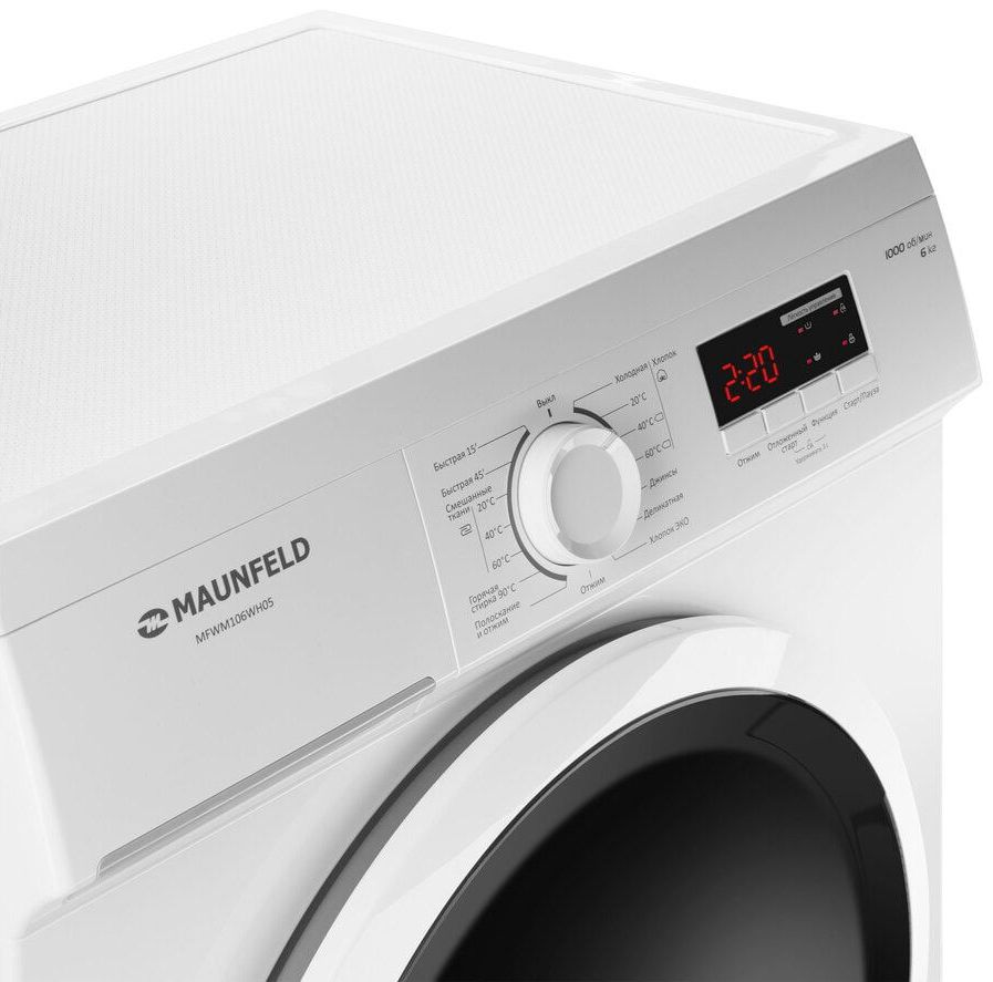 Стиральная машина Maunfeld MFWM106WH05
