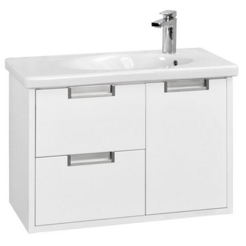 Модуль для раковины Roca Etna 80/100 белый глянец