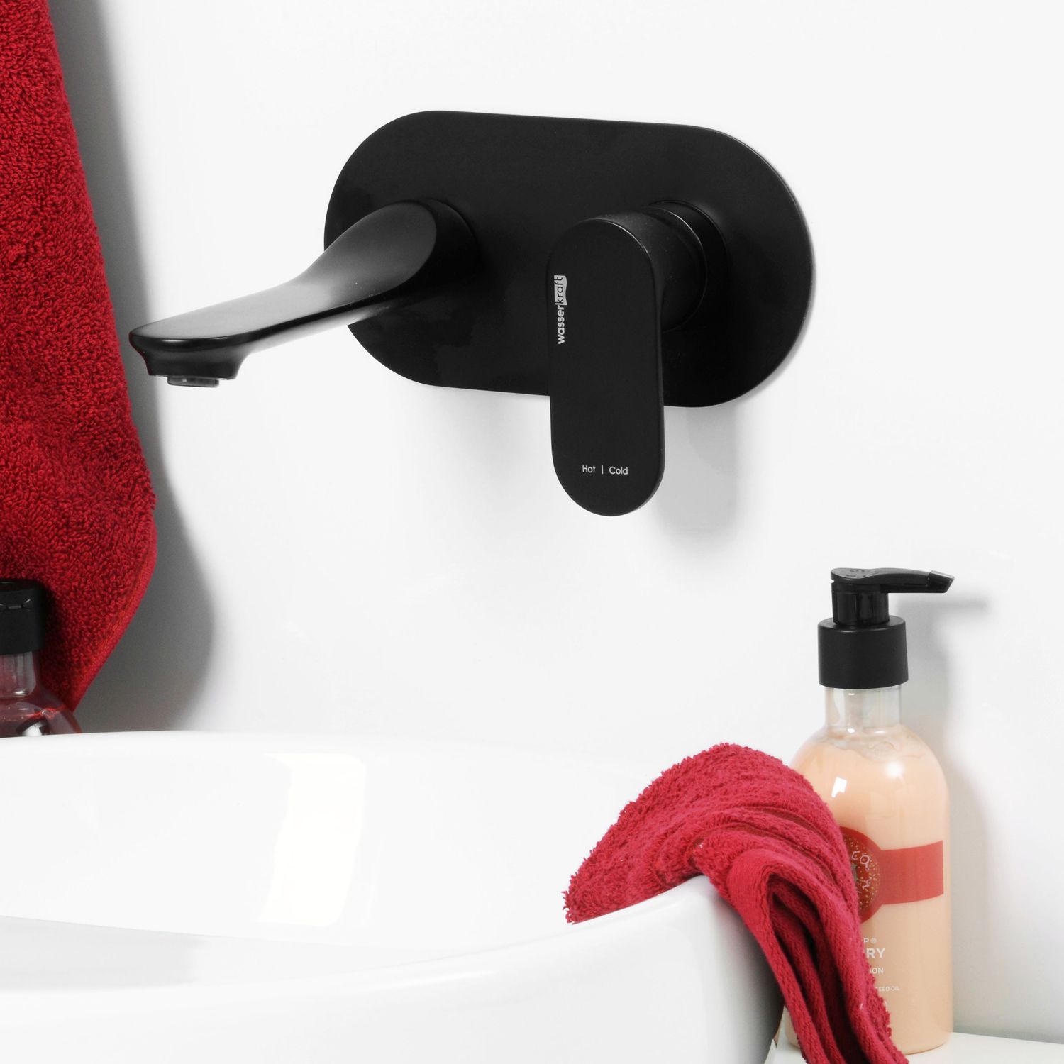 Встраиваемый смеситель для умывальника WasserKRAFT Elbe, 7430