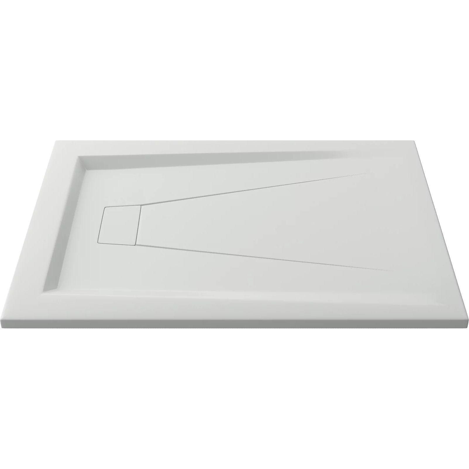 Мраморный душевой поддон Good Door Атриум 140x90