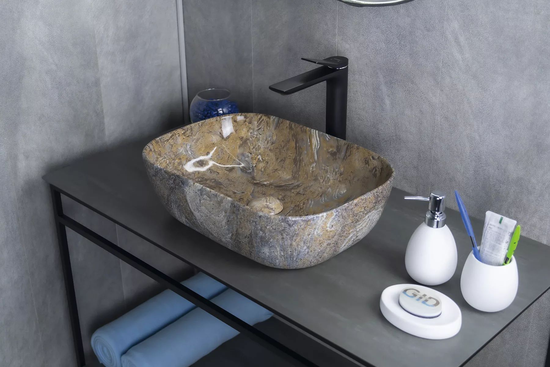 Умывальник Gid MNC333T 46x32.5, 54474