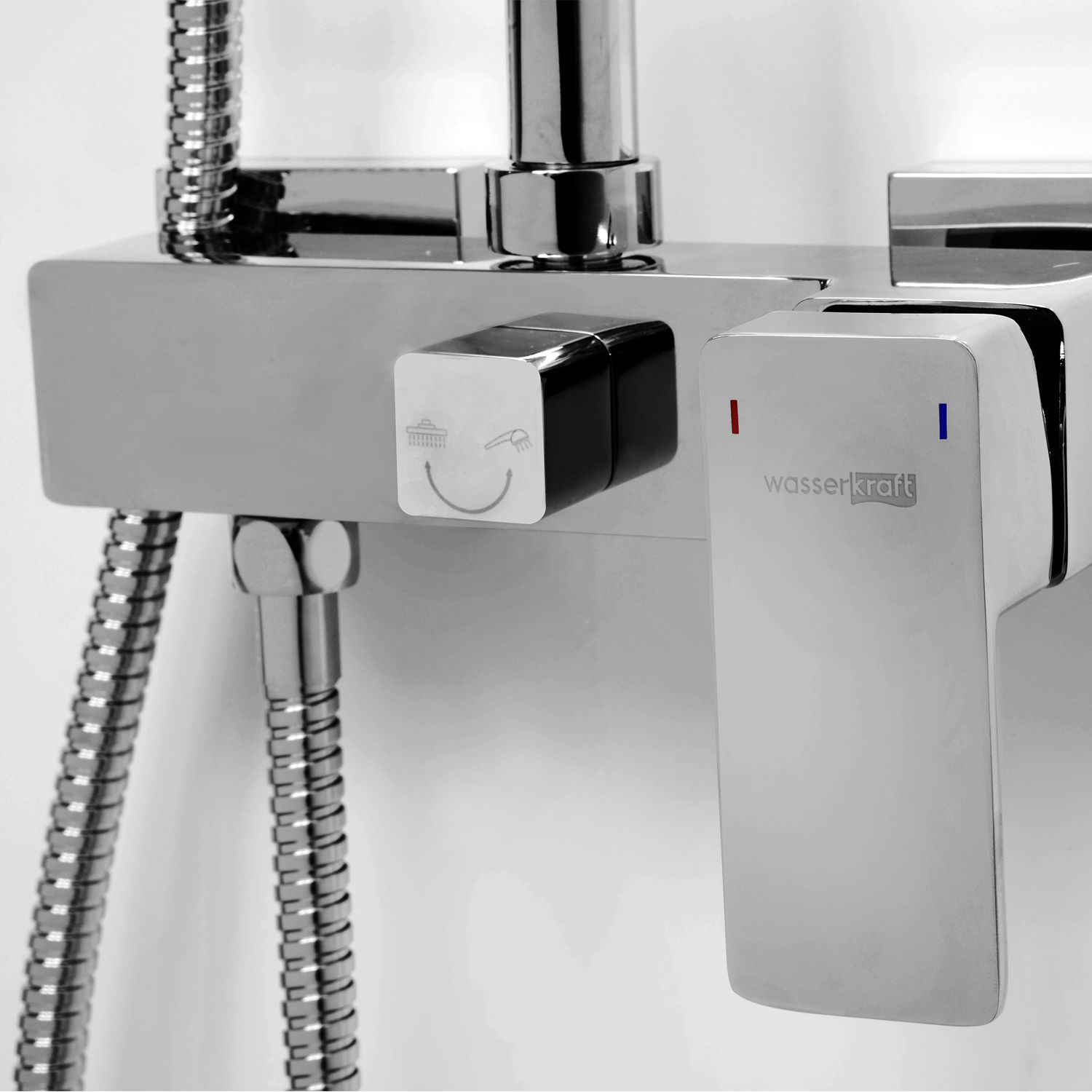 Душевой комплект со смесителем WasserKRAFT, A17702